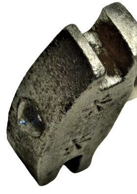 OSMANLI CİFT YILDIZ ELMAS CAM KESME ALETİ AHŞAP SAPLI EKSİKSİZ TEK TAŞLIDIR