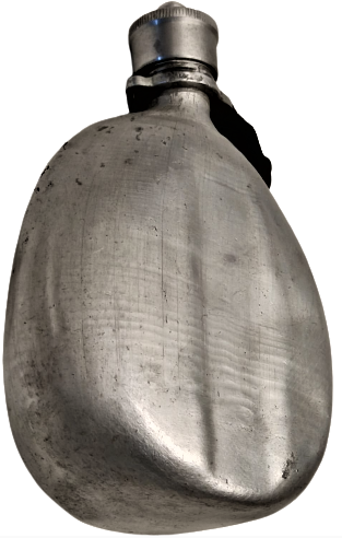 OSMANLI İCİN ÖZEL YAPILMIŞ AMERİKAN YAPIMI TÜRK ASKER İN CANAKKALEDE KULLANDIĞI MATARA ASAKİRİ ŞAHANE YAZILI