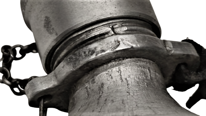 OSMANLI İCİN ÖZEL YAPILMIŞ AMERİKAN YAPIMI TÜRK ASKER İN CANAKKALEDE KULLANDIĞI MATARA ASAKİRİ ŞAHANE YAZILI