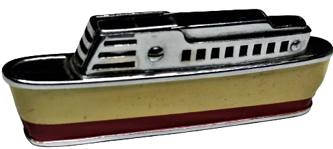 SAROME CRUİSER GEMİ ŞEKLİNDE KROM METAL ÇAKMAK TAŞLI VE BENZİNLİ MEKANİK CARKLI SORUNSUZ CALIŞIR