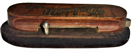 1940 DULCETTO MAGNET PAD NADİR 78 DEVİR GRAMOFON TAŞ PLAK TEMİZLEYİCİ  MANİVELALI MIKNATISLI 