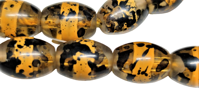 1950 FENERBAHCE KOLEKSİYONLUK  BEYKOZ CAM EL BOYAMA HABBELER İPEK EL ÖRME PÜSKÜL 33 ADET HABBE 2 DURAK VE İMAME 