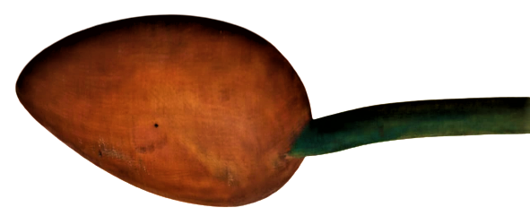 TEKKE İŞİ HOŞAF KASIGI ŞİMŞİR KOK BOYA SAP YEŞİL CANAK KISMI KIZIL