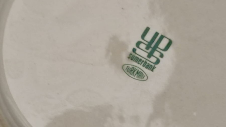 DENİZ NAKLİYATI GENEL MÜDÜRLÜĞÜ TURKISH CARGO LINES SÜMERBANK PORSELEN TABAK HİSARDAN İSTANBUL BOGAZI