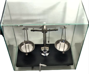 1960 YERLİ TÜRK MALI ALİMÜNYUM GOVDE KIROM KEFE 100 GR GÖRAL KEFELİ CAM FANUSLU HASSAS ECZACI TERAZİSİ