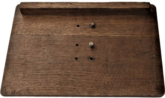 1920 AHŞAP MASA ÜZERİ HER YIL YENİSİYLE DEĞİŞEREK KULLANILAN TAKVİM VE NOT DEFTERİ