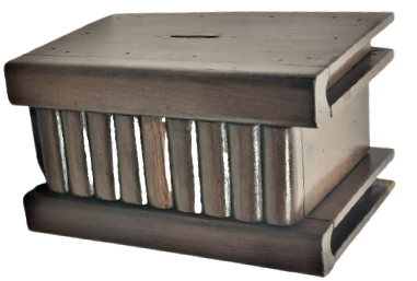 HAPISHANE MAHKUMLARIN YAPTIGI AHŞAP ŞİFRELİ GİZLİ ANAHTAR BÖLMELİ GİZLİ BÖLMESİ OLAN EL YAPIMI MASİF KUTU KAPAKLI KİLİTLİ KUMBARA