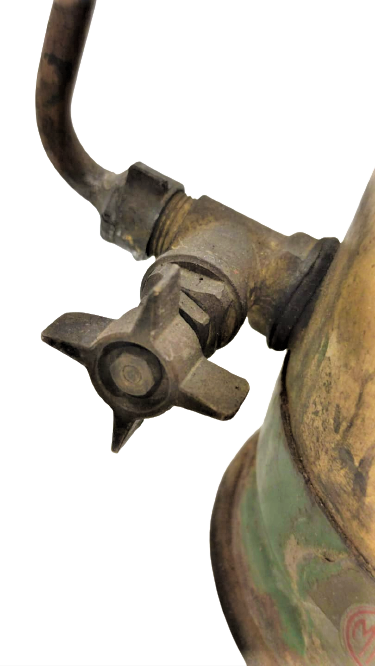 1930 POMPALI BÜYÜK BOY PÜRMÜZ MAKİNA KİMYA ENDÜSTRİSİ KURUMU ANKARA MODEL NO 1965 A/4 SERİ NO 1457