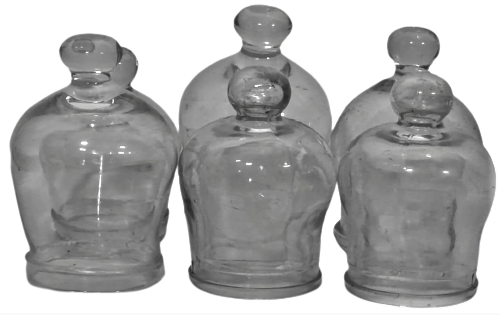 OSMANLI ALTI ADET FARKLI BOY MODEL  VE DEGİŞİK ÖLCÜ BOYLARDA  HACAMAT VAKUM ŞİŞESİ TUTMA YERLERİ CAM SORUMNSUZ