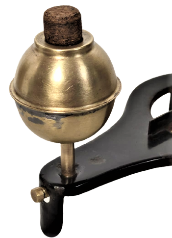 1950 USA AMERİKAN METAL İSPİRTO OCAGI PİRİNC DEPO HAZNELİ MANTAR TIPALI BAKALIT DÜGMEDEN CEVRİLEREK ALEV AYARLI ISITICI KAHVE PİŞİRİCİ