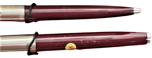 SCRIKSS DOLMA KALEM TAKIM NO 44 KUTUSUNDA KULLANILMAMIŞ TAKIM TUKENMEZ VE POMPALI DOLMAKALEM BORDO RENKDE