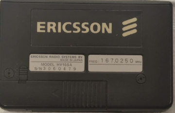 ERİCSSON AXESS CAGRI CİHAZI TEK ADET KALEM PİL İLE CALIŞIR ORJİNAL KULLANMA KILAVUZU VE KUTUSUNDA