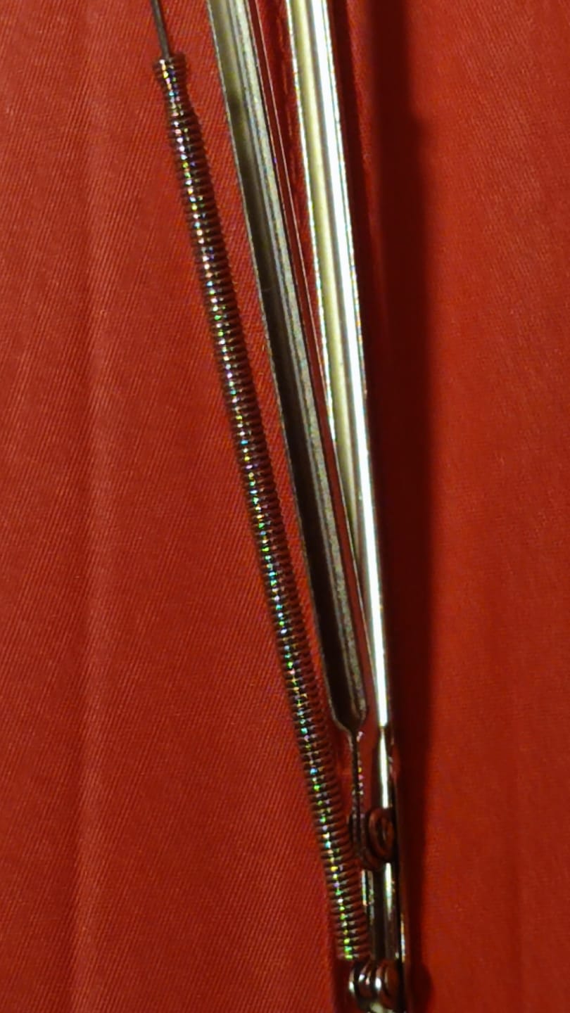 HUGO BOSS UNISEX KIRMIZI ŞEMSİYE ALİMÜNYUM GÖVDE BASTON  8 PARCA 3 KAT YAYLI CELİK MEKANIZMA ANBALAJINDA