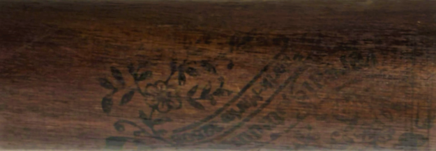 1800 ANTIQUE NADİR  KRAUSHAARS UNIVERSAL AHŞAP TOZ ÜFLEME KÖRÜĞÜ  TEMİZLİK İŞLERİNDE KULLANILAN 32 CM BOY CAP 6 CM