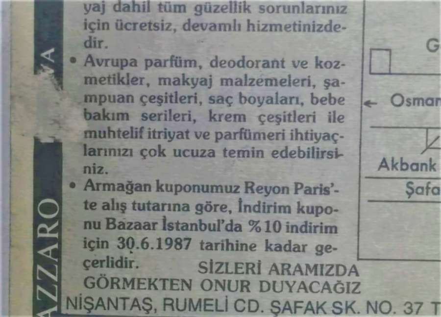   GALERİ KOZMETİK TOPTAN BUJİTERİ PARFÜMERİ ARMAGAN KUPONU %10 İNDİRİM CEKİ