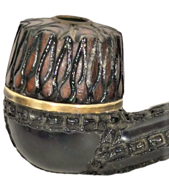 1940 ORJİNAL KUTUSUNDA 3 BAŞLIK DEİŞEBİLEN FARKLI FORMLARDA GÜL AGACI PİPO TAKIMI