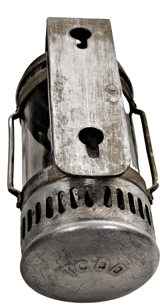 1950 TCDD  A.SARTORİUS WUPPERTAL GERMAN TREN METAL VAGON İC AYDINLATMA LAMBASI