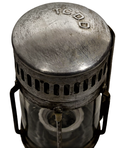 1950 TCDD  A.SARTORİUS WUPPERTAL GERMAN TREN METAL VAGON İC AYDINLATMA LAMBASI