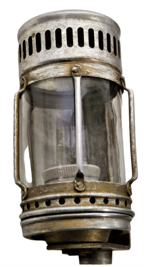 1950 TCDD  A.SARTORİUS WUPPERTAL GERMAN TREN METAL VAGON İC AYDINLATMA LAMBASI