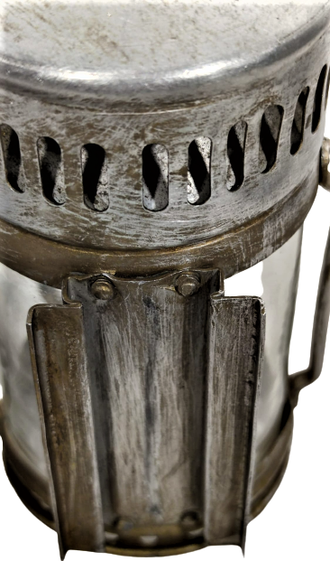 1950 TCDD  A.SARTORİUS WUPPERTAL GERMAN TREN METAL VAGON İC AYDINLATMA LAMBASI