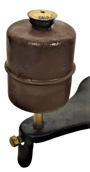 1950 USA AMERİKAN METAL İSPİRTO OCAGI PİRİNC DEPO HAZNELİ MANTAR TIPALI BAKALIT DÜGMEDEN CEVRİLEREK ALEV AYARLI ISITICI KAHVE PİŞİRİCİ