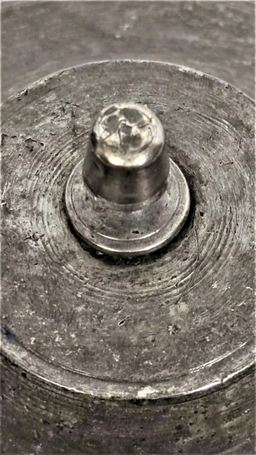 OSMANLI SULEYMANİYE BEKTAŞİ GÜNEŞİ DAMGALI TEKKE İŞİ TAMAMI EL DÖGME BAKIR MEVLEVİ SİKKE FORMUNDA KAPAK TUTMA YERİ USTA DAMGALI KAPAKLI SAHAN