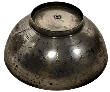 OSMANLI UFAK BOY VE CAPTA UZERİ VE İÇİ KALEM İŞİ COCUK ŞİFA TASI