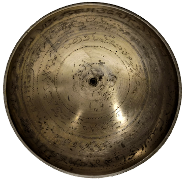 OSMANLI UFAK BOY VE CAPTA UZERİ VE İÇİ KALEM İŞİ COCUK ŞİFA TASI