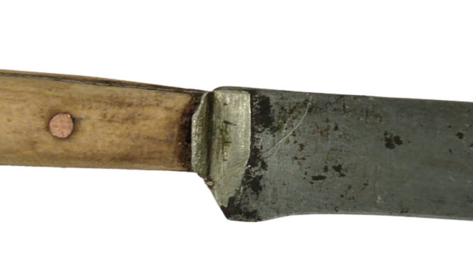 SICAK EL DOĞME USTA İŞİ UFAK BOYDA KUŞAK KAMASI AHŞAP YILAN AGACI SAP