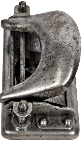 1930 MADE IN ENGLAND NO 803 PAPER PUNCHER  KAGIT DELGEC METAL SORUNSUZ CALIŞIR EKSİKSİZ 