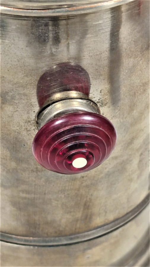 ATLAS ELEKTİRİKLİ BAKIR KROM KAPLAMA SEMAVER KULPLAR AYAKLAR MUSLUK KATALIN