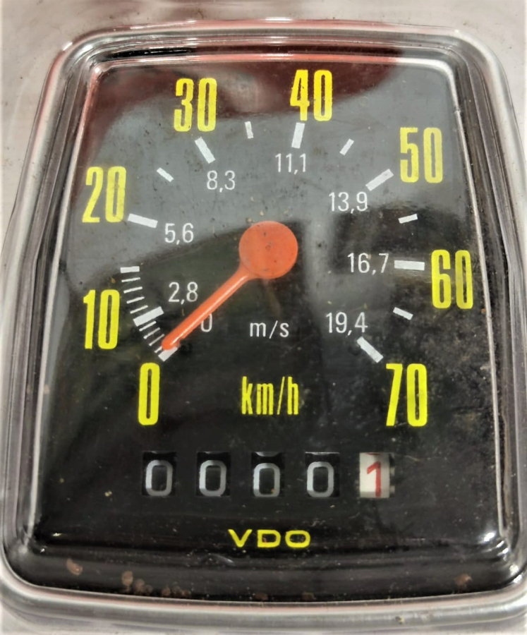 VDO COCKPİT İNSTRUMENTS TRIO 70 DAS FAHRRAD TACHOMETER KİLOMETRE SAATİ TAM TAKIM KUTUSUNDA