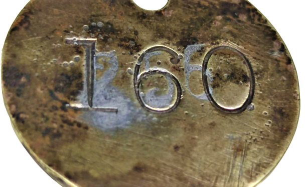 1950 TCDD ESKİŞEHİR FABRİKASI CER ATÖLYESİ  ANAHTARLIK 