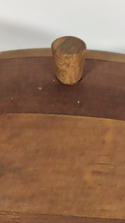 AHŞAP FICI MEŞE  AHŞAP PARCALI BİRLEŞTİRİLEREK BAGLANARAK ELDE YAPILMIŞ ALT KAİDELİ MUSLUKLU