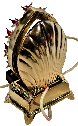 KENARLARINDA UFAK RENKLİ LANBALAR IŞIKLI CEKMECELİ MEKKE KABE GÖRSELLİ GECE LAMBASI KUTUSUNDA İTALYAN MALI