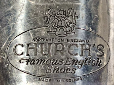 CHURCH S  NORTHAMPTON ENGLAND METAL ALİMUNYUM AYARLANABİLİR MEKANİC TEK AYAKKABI KALIBI 