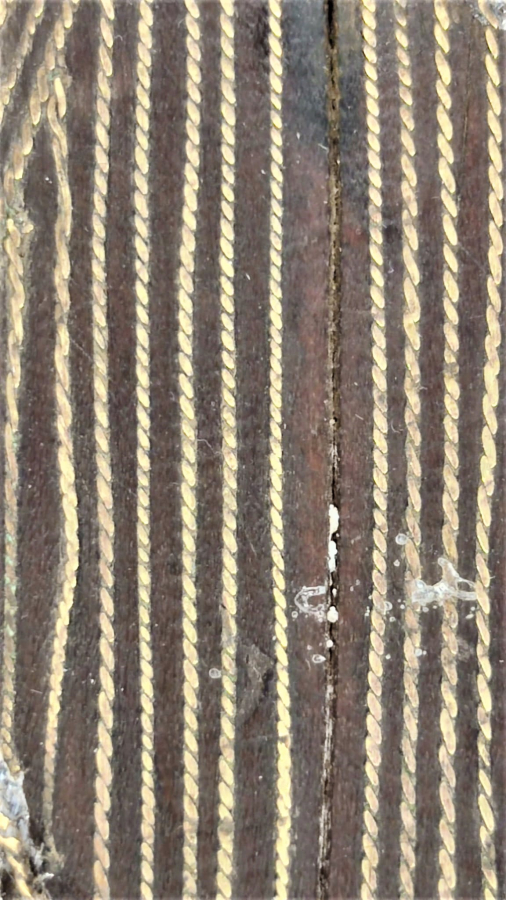 OSMANLI TEKKE İŞİ SIRT KAŞIYICI AHŞAP TEL KAKMALI İKİ PARCADAN OLUŞAN 50 CM BOYUNDADIR