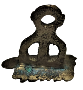 1940 PİRİNC DÖKÜM MÜHÜR OKUYUP YAZMA BİLMEYENLERE DEVLET DAİRELERİNDE KULLANDIGI EL YAPIM KAZIMA HAKKAK İŞİ EL YAZISI FORMUNDA