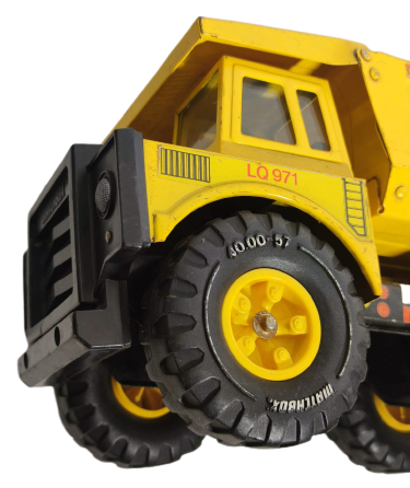 MATCHBOX LQ 971 İNGİLİZ SARI RENKDE BÜYÜK BOYDA DAMPERLİ KAMYON KOMPLE METAL KOLEKSİYON