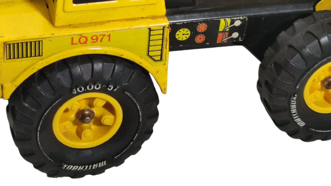 MATCHBOX LQ 971 İNGİLİZ SARI RENKDE BÜYÜK BOYDA DAMPERLİ KAMYON KOMPLE METAL KOLEKSİYON