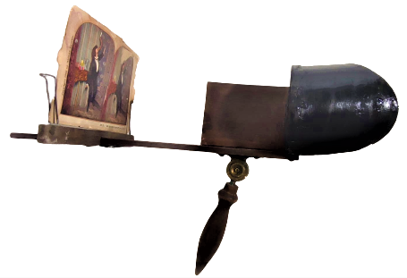 19 YY THE PERFECSCOPE STEREOSKOP 3 D 3 BOYUTLU KART GÖSTERİCİ KOPLE AHŞAP GÖZ AYARLI