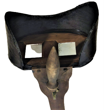 19 YY THE PERFECSCOPE STEREOSKOP 3 D 3 BOYUTLU KART GÖSTERİCİ KOPLE AHŞAP GÖZ AYARLI