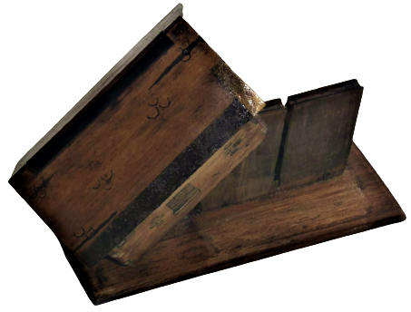 HAPISHANE EL YAPIMI  AHŞAP ÜZERİ İŞLİ CATILI TEK KATLI EV ŞEKLİNDE TASARLANMIŞ MEKANİK SIGARA İKRAM KUTUSU