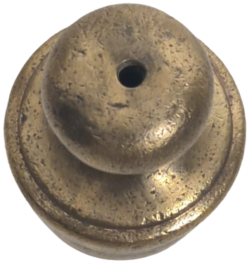 OSMANLI İPLİ DÖKME BRONZ AGIRLIK 630 GRAM SALLAMA ŞAKUL 9 CM BOYUNDA