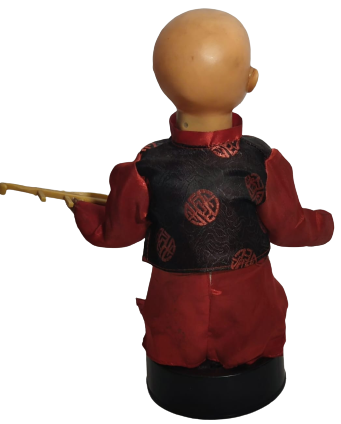 SAZ CALAN YÖRESEL ELBİSELİ KEL OGLAN OYUNCAK