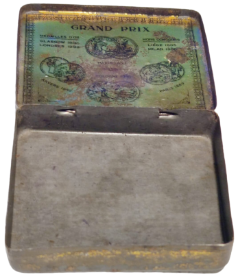 TÜRKİYE TÜTÜN İNHİSARI MONOPOLE DES TABACS DE TURQUIE CONSTANTINOPLE GRAND PRIX TENEKE SIGARA KUTUSU