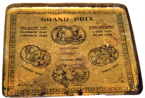 TÜRKİYE TÜTÜN İNHİSARI MONOPOLE DES TABACS DE TURQUIE CONSTANTINOPLE GRAND PRIX TENEKE SIGARA KUTUSU