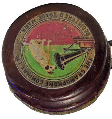 OSMANLI PAZARINA YAPILMIŞ ORJİNAL THE GRAMOPONE COMPANY LTD SAHİBİNİN SESİ PLAK TEMİZLEME FIRCASI