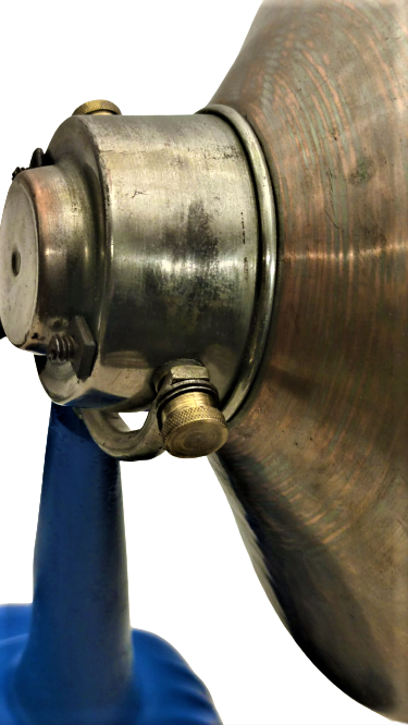 1940 PARABOLİC ENDUSTURİEL GERMANY METAL BAKIR CANAKLI AYAKLI ELEKTİRİKLİ TAŞ REZİSTANSLI 220 VOLT ISITICI SOBA 