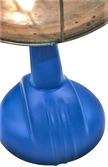 1940 PARABOLİC ENDUSTURİEL GERMANY METAL BAKIR CANAKLI AYAKLI ELEKTİRİKLİ TAŞ REZİSTANSLI 220 VOLT ISITICI SOBA 